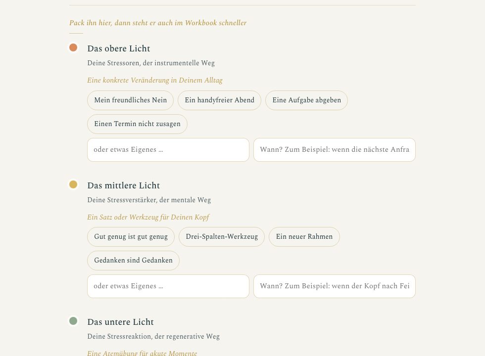 Der Werkzeugkoffer in Modul 10