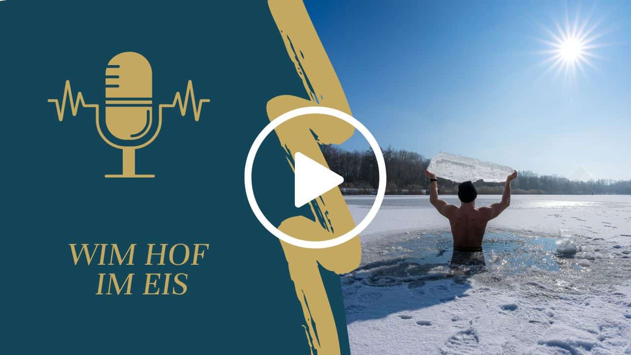 Wim Hof im Eis