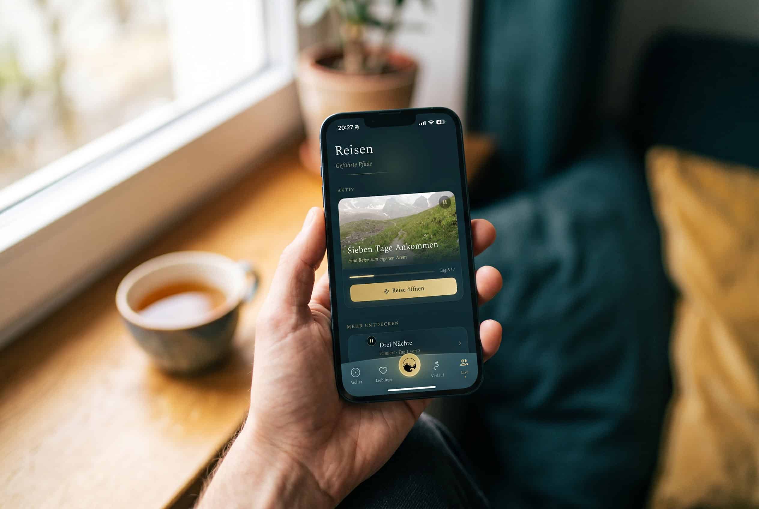 AtemFlow App: Atemreise Sieben Tage Ankommen, Tag 3 von 7